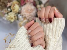 アン クレール(Un CRAIL)/透け感ネイル￥7980