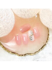 定額¥5500 ストーンリボン