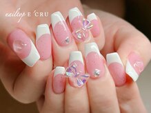 ネイルトップエクル(nail top E CRU)/フレンチ