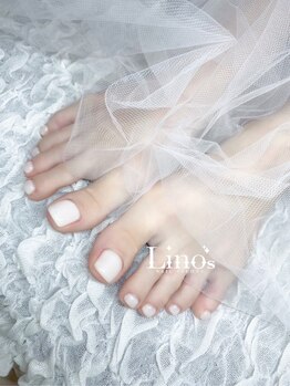 リノズネイルサロンプラス(Lino's Nail Salon +)/ちゅるんフットネイル☆