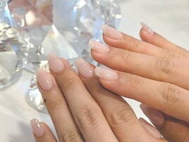 ワンカラーちゅるんネイル
