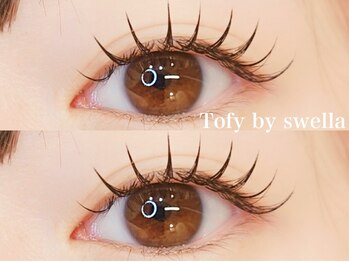 トフィー バイ スウェラ(Tofy by swella)の写真/恵比寿・代官山駅徒歩5分★大人女性の為の個室まつげサロン[フラットラッシュ100本新規5400円～♪][恵比寿]