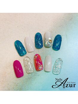 ネイルズアジュール イオン上越店(NailsAzur)/アート2本ベーシックコース