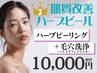 【ハーブピーリング人気No.3】クリスティーナ×毛穴洗浄ハイドラ[剥離なし]