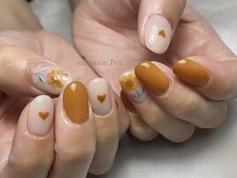 ひまわりネイル