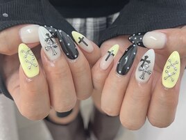 ドット×クロムネイル　Momo