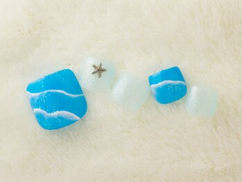 モアネイル 笹塚店(MOAH NAIL)/フットサンプル