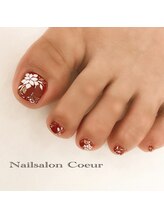 ネイルサロン クール(Nailsalon Coeur)/ポインセチア クリスマス