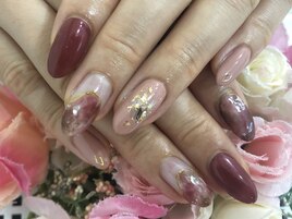 1 秋のニュアンスネイル