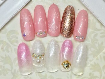 ティーエヌ 本厚木店/冬ネイル☆5000円税抜