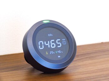 ラクサス 渋谷(LUXAS)/Co2センサー(空気汚染測定器)