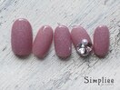 【HAND】Vカットネイル