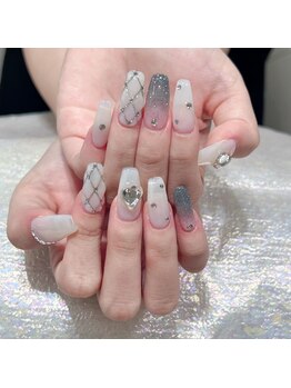 クイーンズビューティーサロン 新宿本店(Queen's beauty salon)/チップアートやり放題&つけ放題