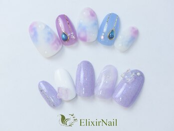 エリクサーネイル 西武新宿(Elixir Nail)の写真/セミオーダージェルネイルが定額¥5280から施術可能☆あなただけの綺麗な指先になれるサロン♪