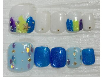 キャンアイドレッシー 博多店(Can I Dressy)/フット　定額アート5300円