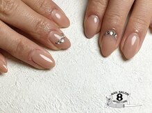 ネイルエイト 新百合ヶ丘(nail8)/大人可愛い指先