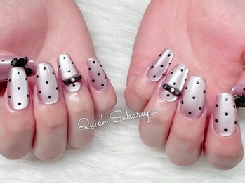 クイックスカルプ 高田馬場(Quick Sukarupu)/ドットガーリーネイル