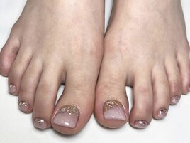 フットネイル親指アート￥6360