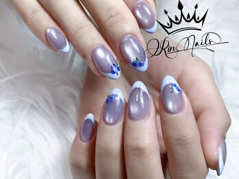 リンネイル 名古屋新栄町店(Rin.Nails)/長さ出し10本＋フルデザイン