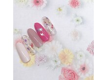 ネイルサロン&スクール ジーナ(GINA)/4月定額　スプリングアート　