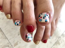 アドネイル(aD nail)/カラフルレオパード