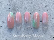 サロンストロベリームーン(Salon Strawberry Moon)/チューリップネイル　￥6980