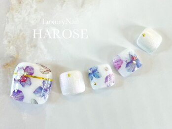 ラグジュアリーネイル ハローズ(HAROSE)/フットジェルアートコース