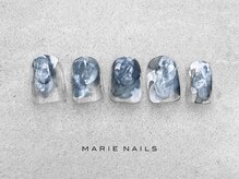 マリーネイルズ 表参道店(MARIE NAILS)/定額￥6000スモーキー  0112d