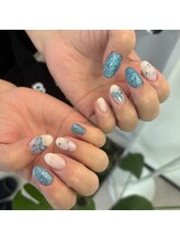 カオネイル 新宿店(KAONAIL)/ぷっくりリボン