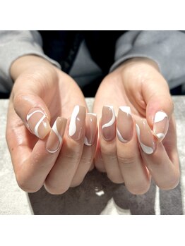 ネイルズ ヒマワリ(Nails Himawari)/【松田担当】持ち込みデザイン