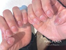 ネイルプラザ 河原町OPA店(NAIL PLAZA)/チークマグネットグラデーション