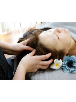 ヘッドスパで癒されたい