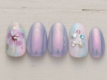 ノーネイル 大宮(NO NAIL)/ハイビスカス　￥5990