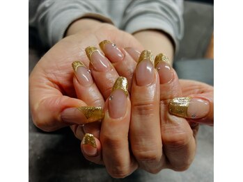 大人綺麗めネイル^_^