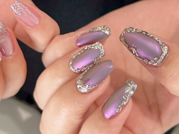 ノウェム(novem)/偏光ミラーネイル