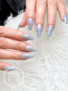 東海最大級ネイルサロン by レディスペネイル 名駅店/ワンカラー水色