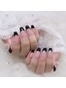 Nail☆【オフ無料】カラグラorフレンチ(クリアベース) 5,500円