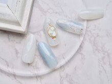 ネイル スパ ココプラス(Nail spa Cocoplus)/夏の涼しげ天然石ネイル