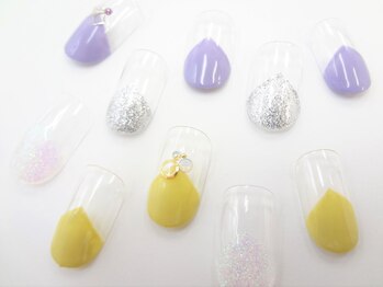 ネイルサロン クイール 小山店(NAIL SALON QUILL)/三角フレンチ