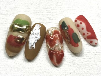 ネイリックス アヴェニール(NAILX avenir)/カーキ ニュアンス