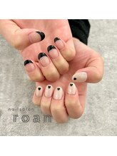 ロアンネイル(roan nail)/フレンチ×ハート