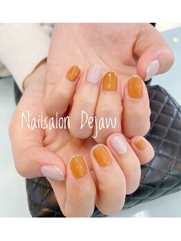 デジャヴ(Dejavu)/2色ネイル