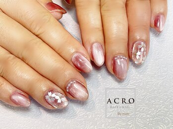 アクロネイル アンド アイ(ACRO NAIL&EYE)/桜ネイル