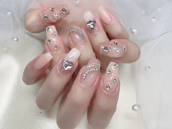 エミリオネイル(EMILIO NAIL)/シンプル、ピンク系