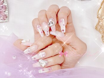 ワンホンネイル 新宿(Rumi Nail)/長さだし/やり放題/持ち込み