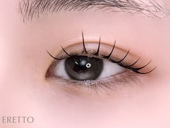 エレット 渋谷店(ERETTO)の写真/最新&Healthy100本+まつぱ¥9,000~★ボリュームは高密度バインドロックorWフラットラッシュ80束¥7,000~★