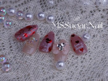 ミスシュガーネイル(MS Sugar Nail)/毎年人気♪冬のラブデザイン