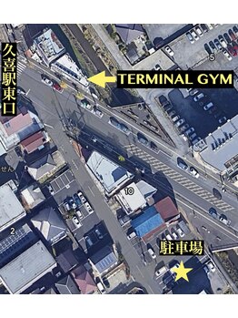 ターミナルジム アンド ビューティーサロン(TERMINAL GYM&BEAUTY SALON)/専用駐車場ご案内