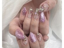 美容室 トムソーヤ/ヒョウ柄ネイル