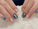 持ち込み宝石ニュアンスネイル